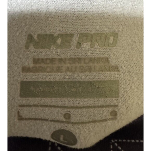 NIKE PRO Running Shirt Top Womens PURPLE Crew Neck Long Sleeve DRY FIT-L - Picture 2 of 5